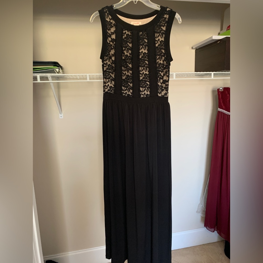 Long Black Dress Size Small